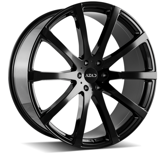 22" AZAD AZ1970 Wheel 🔥 22X9.5  5X115 🔥 Offset +35 C.B 73.1 Black Rim ✅